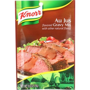 Kno Au Jus Gavy .6-ounce Boxes (Pack of 10) Kno Au Jus 그레이비 0.6온스 상자(10팩), 17g, 1개