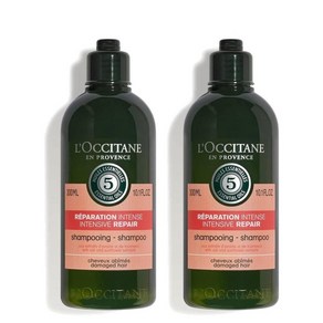 loccitane 록시땅 인텐시브 리페어 샴푸 300ml x2팩, 2개