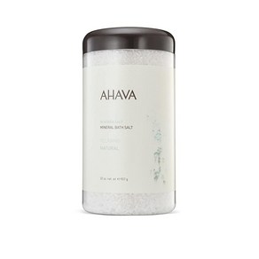 AHAVA 사해 미네랄 배스 솔트 내추럴 32 oz., 없음, 1개