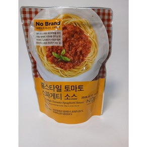 노브랜드 홈스타일 토마토 스파게티 소스, 2개, 400g