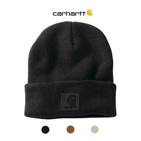 칼하트 토날 패치 비니 Tonal Patch Beanie 101070