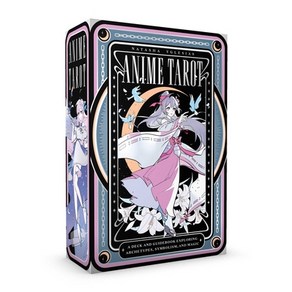 (영문도서) Anime Taot: A Deck and Guidebook Exploing Achetypes Symbolism and Magic Papeback, S&s/Simon Element, English, 9781982187545