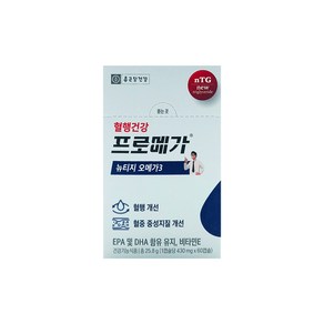 종근당건강 프로메가 뉴티지 오메가3 430mg x 60캡슐, 1개, 60정