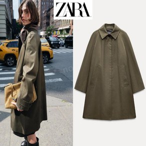 자라 윈드 브레이커 미디 자켓 zara