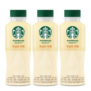 스타벅스 셀렉트 바닐라라떼, 300ml, 12개