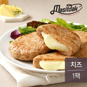 [랭킹닭컴] 맛있닭 닭가슴살 한끼 스테이크 치즈 100g(1팩), 1개, 100g