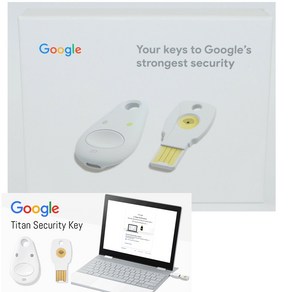 Google Titan USB Security Key Bundle - K9T K13T//리퍼제품(Refurbished)/구글 타이탄 보안 키 번들