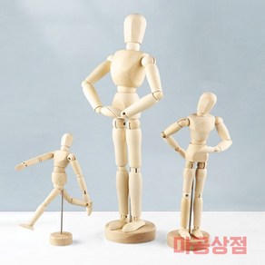 마공상점 원목 관절인형 목각인형 구체관절 구체관절인형, 11cm, 1개