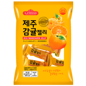 일광제과 제주감귤젤리, 280g, 4개