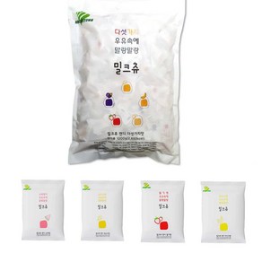 하오리위안 밀크츄 5가지맛 1kg+70g 4가지 맛 약 314개, 1.28kg, 1개