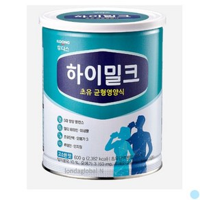 일동 하이 밀크 오리지널 성인 영양 초유 분유 600g