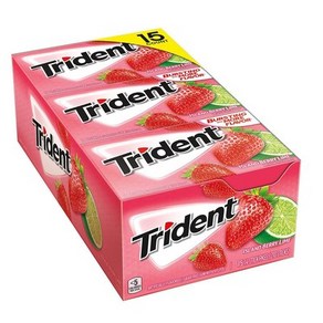 Trident 트리덴트 아일랜드 베리라임 무설탕껌 15개입(1박스)