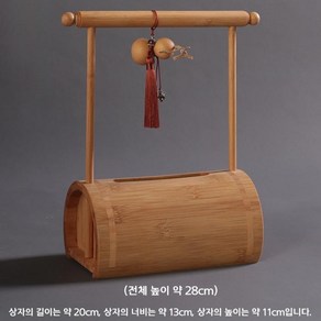 미니 불교 시주함 작은 돈 지폐 복전함 간이 우드 불전함 절 나무, 미니 불교 시주함 C, 1개