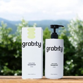 [무중력볼륨]+그래비티 카이스트 특허 탈모샴푸 스트롱 475ml grabity 탈모완화 샴푸 가는모발 전용 드라이만으로 풍성한 뿌리볼륨