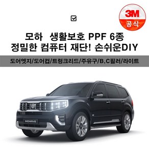 모하비 더마스터 PPF 투명보호필름 도어엣지 도어컵 주유구 헤드라이트 b c필러, 3M PPF필름_트렁크리드, 1개