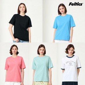 25SS 펠틱스 컴포터블 반팔 티셔츠 5종 (여성) [F505W]