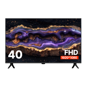 아텝TV 40인치 FHD VA패널 무결점 LED티비, 고객직접설치, 스탠드형, WE401, 101cm(40인치)