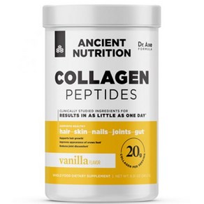 Ancient Nutition Collagen Peptides - Vanilla 8.51온스, 1개