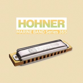 호너 하모니카 M36501 마린밴드 시리즈 365 HOHNER MARINE BAND G조