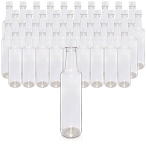 경진기업 페트병 케빈 500ml 40개 28파이 마개2종택1, 흰색