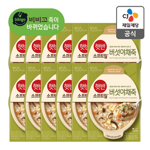 햇반죽 버섯야채죽 280g, 12개