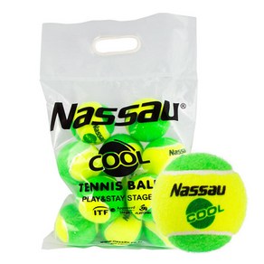 NS COOL Ball (그린볼) 테니스공 T-1105 12개입