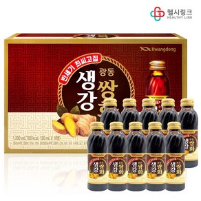 광동 생강쌍화 120ml x 10병 x 1박스 생강쌍화탕, 10개입