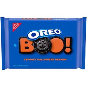 OREO 오렌지 크림 초콜릿 샌드위치 쿠키 한정판 할로윈 530.4g(18온스), 18.71 Ounce (Pack of 1), Oange, 1개