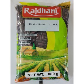 RAJDHANI RAJMA LAL_800g-적색 강낭콩