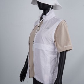 [국내정식매장] 노스페이스 조끼 여름 베스트 The Noth Face W'S AIRY LONG VEST - WHITE