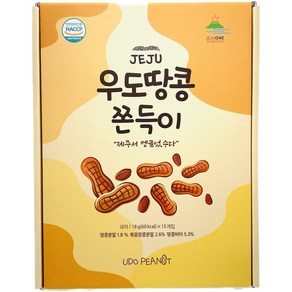 제주 우도땅콩 쫀득이 18g, 270g, 1개