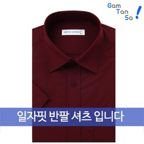 MENO MOSSO 95(M)~130(4XL) 솔리드 기본 레귤러 일자핏 시원하고 부드럽고 구김적은 레이온 반팔 와이셔츠