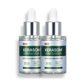 케라좀 큐어 솔루션 문제성 발톱 손톱 의약외품 30ml, 2개