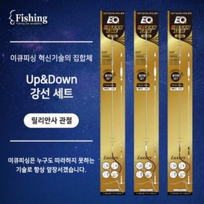 파란낚시 이큐피싱 Up&Down 강선세트[ 릴리안사+팔콘편대 ], 1개