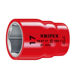 크니펙스 소켓렌치 절연 육각 1 9 98-47-22 크니팩스 KNIPEX SB, 1개