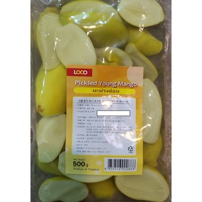 태국 망고 피클드 영 망고 pickled young mango 500g woldfood, 2개