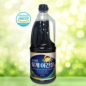 한농 요리왕 꽃게 어간장 1.7L, 1개