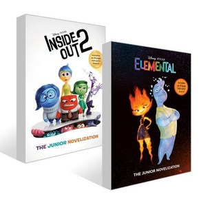 Disney/Pixa Elemental+Inside Out 2 주니어 소설, Random House Disney