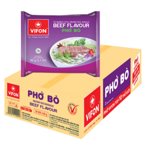 베트남 즉석 소고기 쌀국수 비폰 pho bo, 60g, 30개