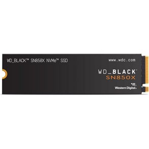 WD_BLACK 2TB SN850X NVMe 내장 게이밍 SSD 솔리드 스테이트 드라이브