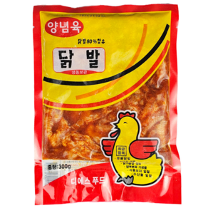 디에스푸드 양념육 닭발 300g, 1개