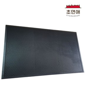 초면애 캡슐고무매트 업소용 산업용 식당 주방 미끄럼방지 90x150cm 블랙, 캡슐 블랙 대, 1개