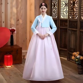 여성 한복 세트 생할한복 결혼식 웨딩드레스 돌잔치 하객한복 무대 공연 한복 YMY