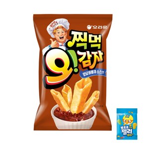 오리온 찍먹 오감자 양념바베큐소스맛(+뽀로로 쁘띠젤리 1개 증정), 136g