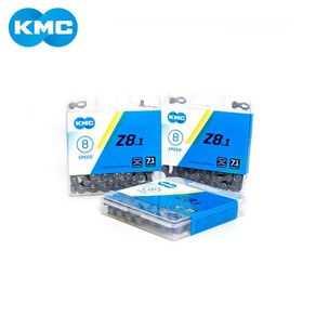 KMC Z8.1 8단 자전거체인 체인링크포함, 1개