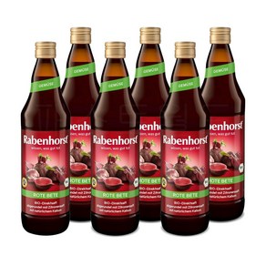 라벤호스트 비트 뿌리 착즙 주스 Rabenhost beetoot (6 x 700mL), 700ml, 6개