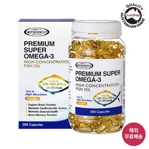 마더네스트 호주 프리미엄 슈퍼 EPA + DHA 알티지 오메가3 300정 (25년 5월), 1개