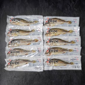 영광 법성포 찐 보리굴비 내장제거 간편 3분조리, 기본포장, 10팩, 특대(28~30cm)