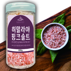 바라크 건강원물 조미료 소금 히말라야 핑크솔트, 600g(캔), 1개, 600g