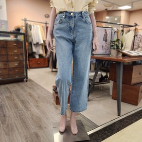 BCBG [올앤선드리] 스트레이트 데미지JEAN A4M3P354 53 [M/BLUE]